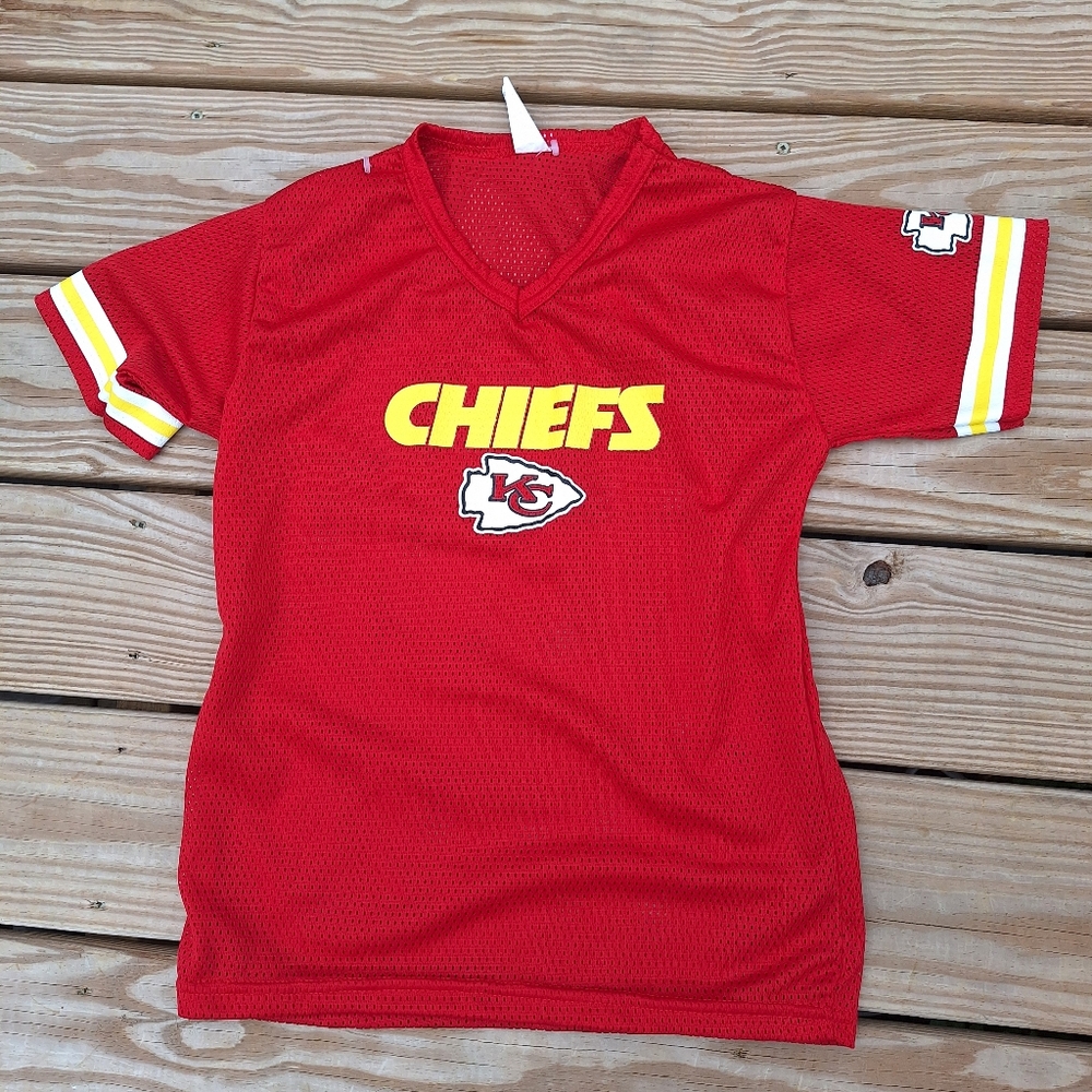 Kansas City Chiefs Youth Mesh Jersey Size Medium Halloween Costume NFL Football
